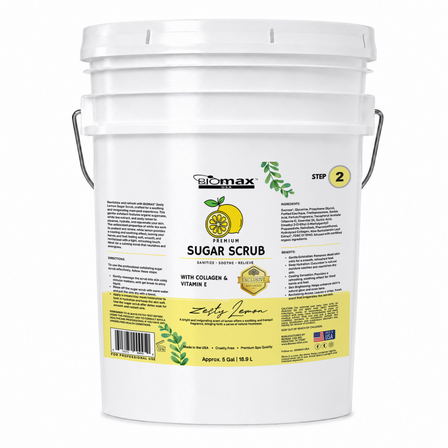 Premium Sugar Scrub: Zesty Lemon